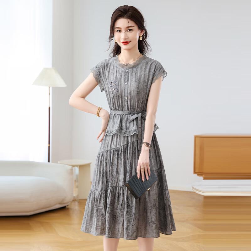 Kobel Elegant Chiffon Summer Midi Dress