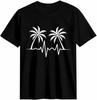 Palm Tree Heartbeat T-shirt