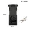 Home Security Burglarproof Cupboard Zinc Alloy Keyed Hasp Lock Door Lock Cabinet Drawer