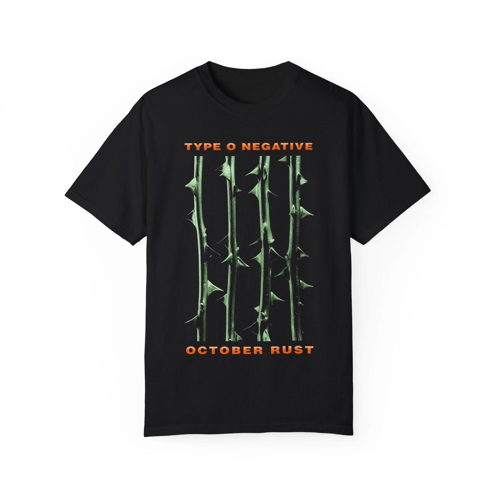 

1995 Type O Negative | Винтажная Металлическая Музыкальная Футболка 90-х Готическая Одежда Металлические Футболки L