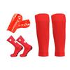 Anti-Rutsch-Fußballsocken Wadenmanschetten und Beinschoner Set Outdoor-Sport Laufen Dehnbare Socken Athletische Fußsocken