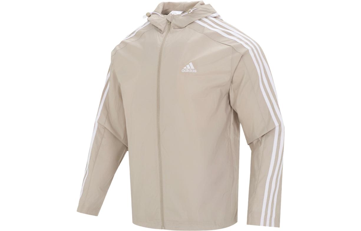 Adidas Jackets Men s Khaki Hooded Moderate Other IJ8693 XXL