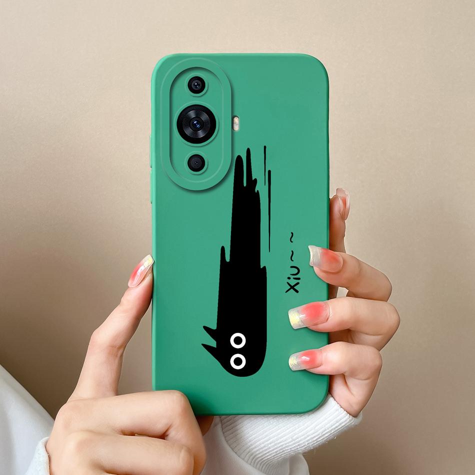 For Huawei Nova 11 Pro Phone Case Cute Design Full Protection Funda For Huawei Nova11 11Pro Soft Liquid Silicone Back Covers