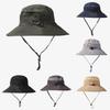 Style Versatile Hat Mens Breathable Sunshade Big Brim Fisherman Hatscaps