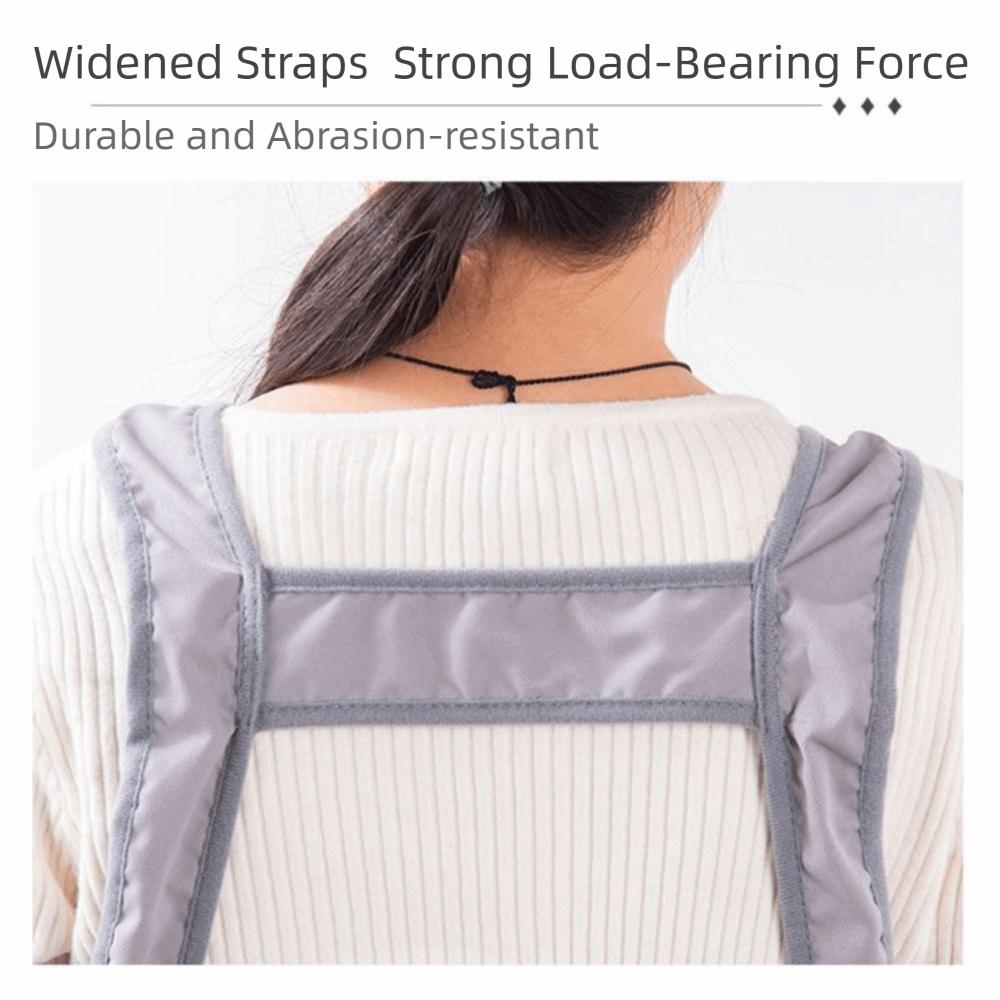 Elastic Pocket Pet Carrier Apron Adjustable Cat Holding Apron Pet Grooming Smock  Nail Trimming