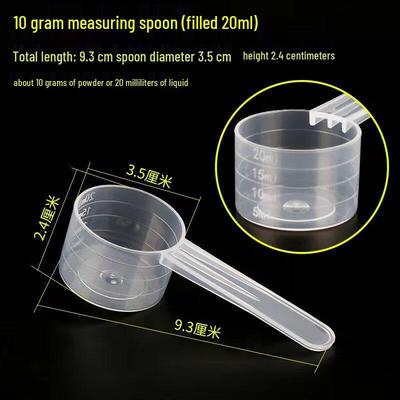 Plastic Measuring Spoon Set with Scale