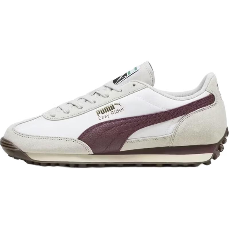 PUMA Easy Rider Retro Unisex Sneakers Warm White-Wine Red