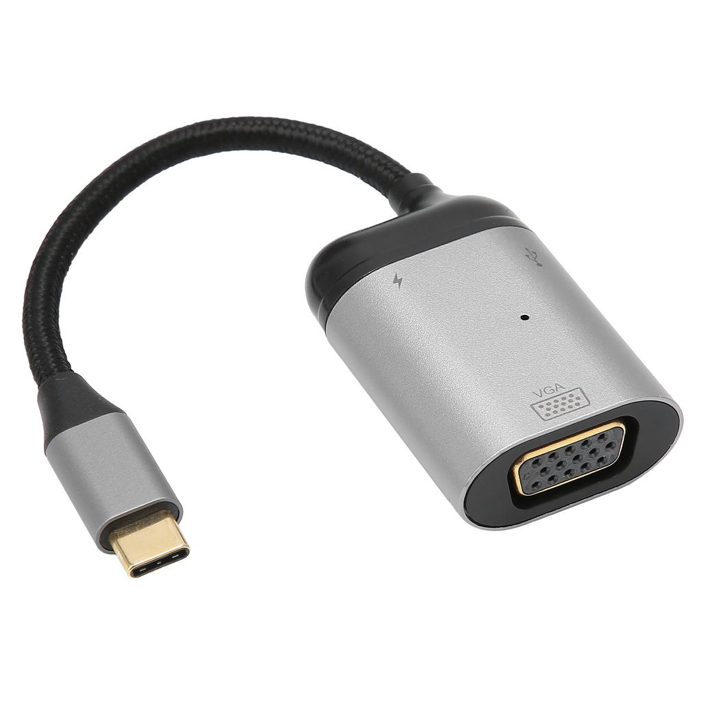 JORINDO JD0782 Type C to VGA Adapter 1080P 60Hz PD Male to Female Converter for Laptop Projector