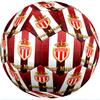 Monaco FC Fashion Size 5 Football Wearproof Non‑Slip Soccer Ball For Sports Training Entertainment Use