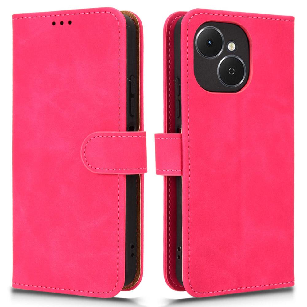 For TECNO Spark 40C Leather Case Skin Feel Anti Drop Wallet Flip Phone Cover