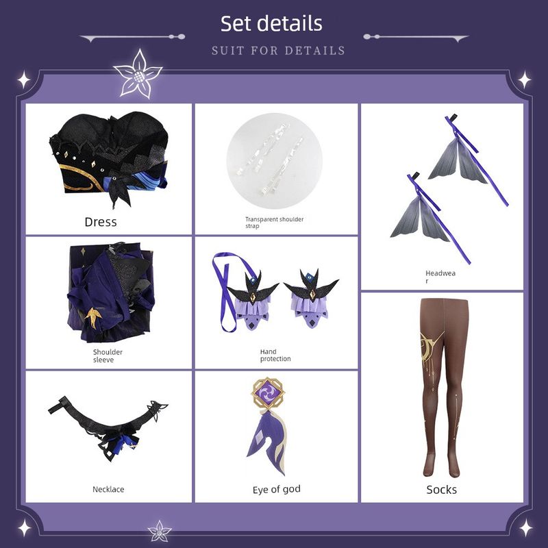Genshin Impact Keqing's Ethereal Dance Cosplay Costume, Keqing's Ethereal Dance New Skin Same Style Cosplay Outfit Performance Costume