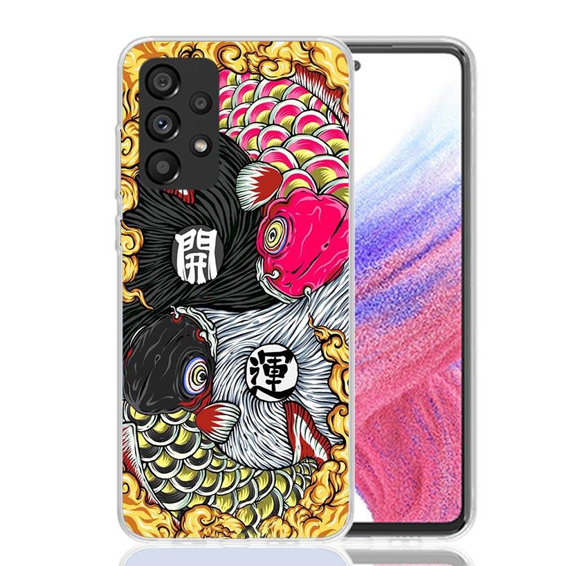 Life Yin Yang Eight Diagrams Phone Case For Samsung Galaxy A52 A32 A22 A12 A02S A50S A30S A51 A31 AA71 Note 20 Ultra 10 S10 Plus