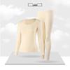 Men's Thickened Fleece-Lined Base Layer Underwear Set for Autumn