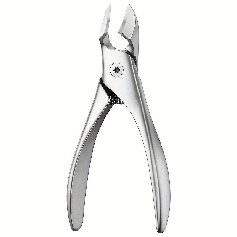 

Stainless Steel Toenail Clippers with Eagle Beak Design | Precision Trimming for Ingrown & Thick Nails, Includes Tweezers, Odor-