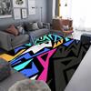 Graffiti Seamless Pattern Large Area Carpet for Living Room Bedroom Sofa Doormat Kitchen FloorTapete Anti-slip Decor Alfombra HD