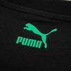 Puma Classics Dance Crew Logo Print Vintage Solid Color Crew Neck T-Shirt Unisex T-Shirt Black 627172-01