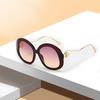 Classic Vintage Sunglasses for Men Exquisite Design and Trendy Styley Sunglasses with Golden Frame and Pink Yellow Trim Womens Sunglasses