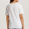 Hanro Cotton R Neck Top natuRal shiRt  78402 White  Sea bReeze 