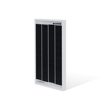 GWSOLAR 6W 12V Solar Panel X X Cm with Backflow Prevention Diode Monocrystalline PERC Solar Cells from the Eclipse Series Small Powerful Power Solar