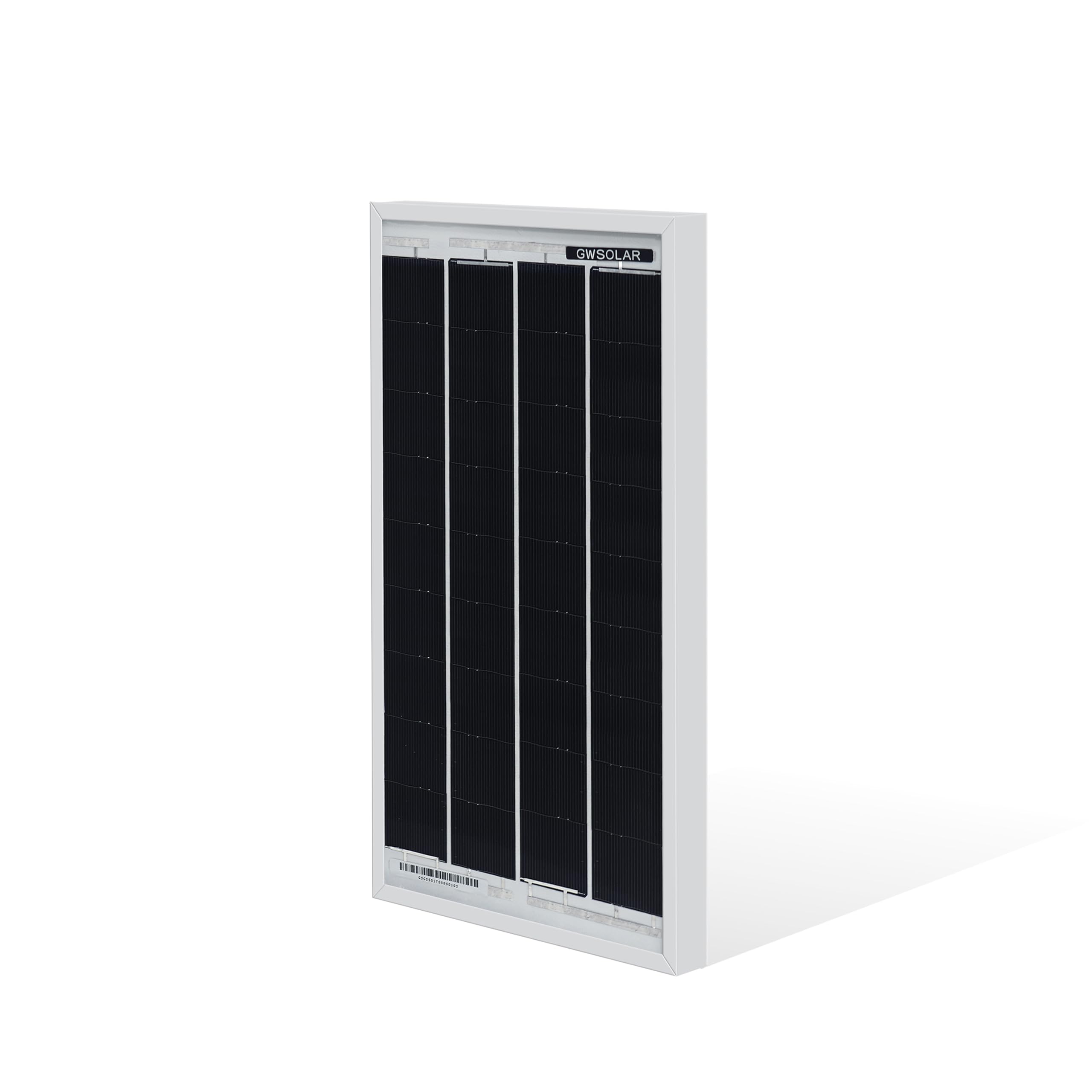 

GWSOLAR 6W 12V Solar Panel x x cm with Backflow Prevention Diode Monocrystalline PERC Solar Cells from the Eclipse Series Small Powerful Power Solar