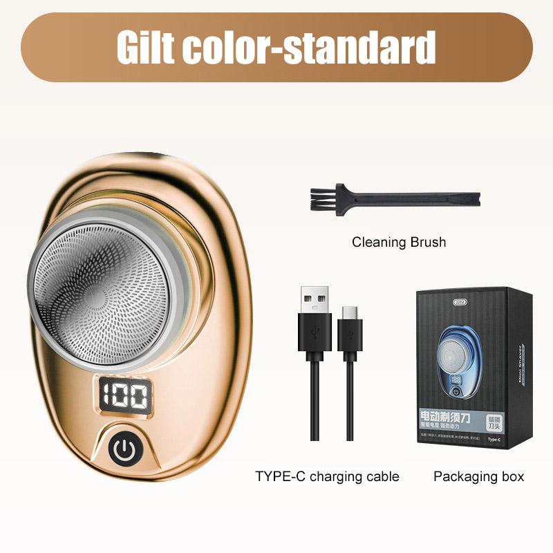 

Мини-электрическая дорожная бритва для мужчин, карманный размер, моющаяся, перезаряжаемая, портативный безболезненный беспроводной триммер, нож для лица, бритва для бороды US Plug