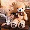 80/100CM 4 Colors Bear With Included Scarf Stuffed Animals Bear Plush Toysets Bear Doll Lovers Birthday Present Infant Present