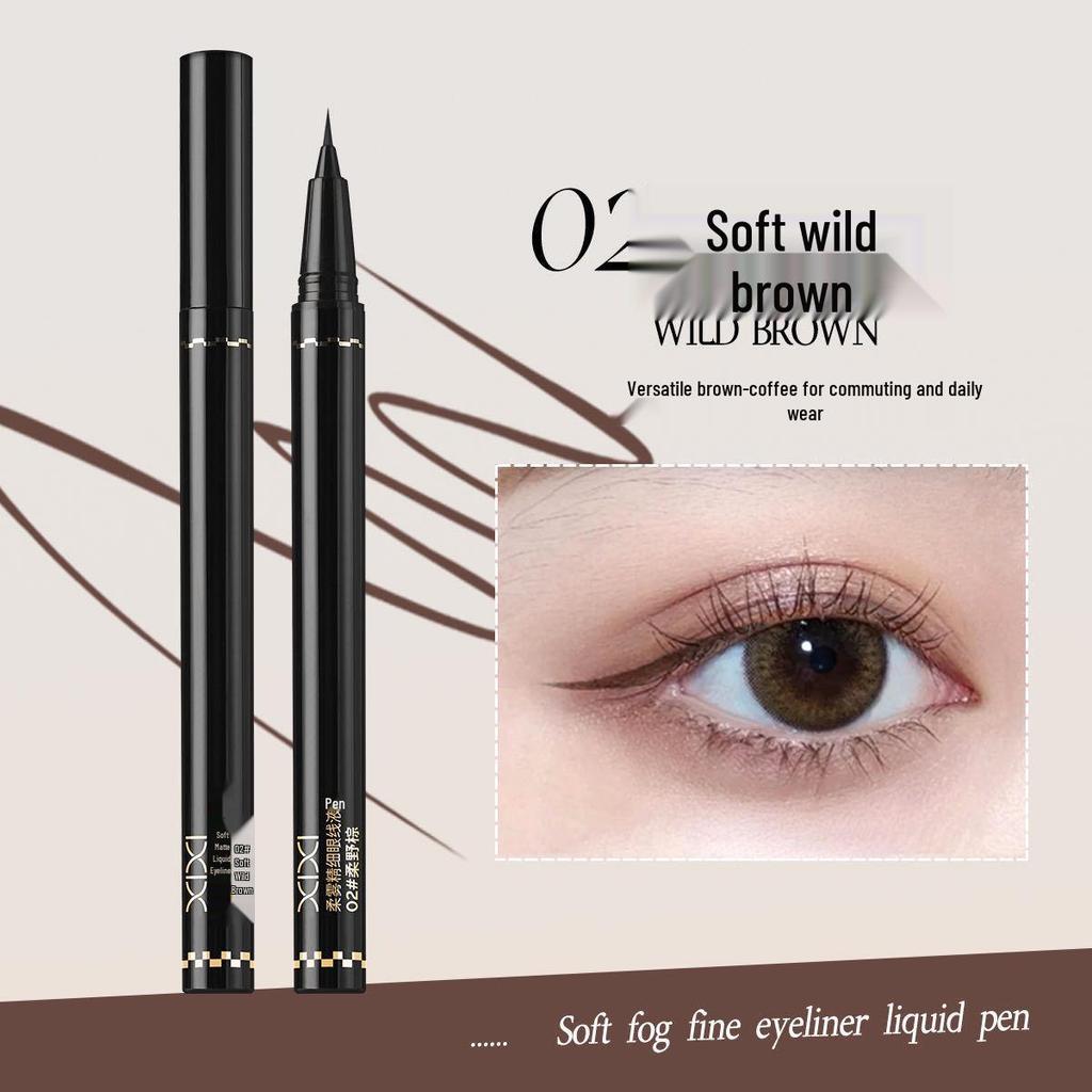 Makeup Xixi Ultra-Fine Soft Mist Eyeliner: Waterproof, Sweat-Proof, Long-Lasting, No Smudge, Perfect for Lower Lash Line & Waterline.