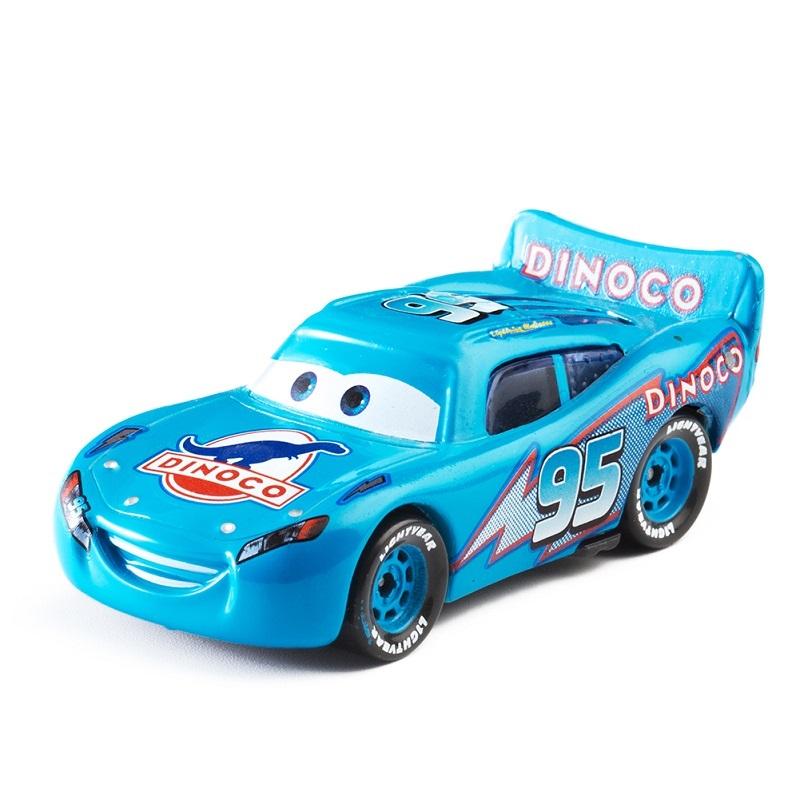 Disney Pixar Cars 3 Lightning Mcqueen Mater Chick Hicks Legering Auto Model 1:55 Diecast Voertuigen Speelgoed Kinderen Verzameling Cadeaus