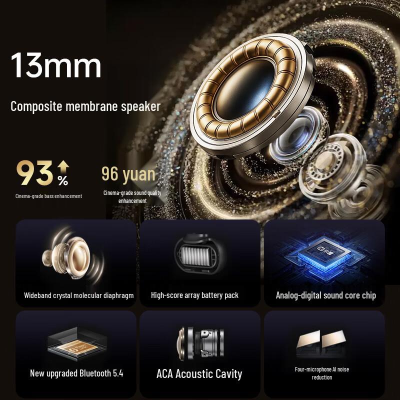 Xiaodu T200 Active Noise Cancelling Wireless In-Ear Bluetooth Earbuds