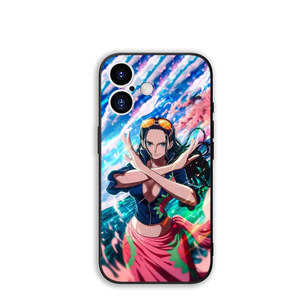 Nico Robin One Piece Luffy Poster Cover Phone Case for Apple iPhone 17 16 11 Pro XS Max XR 6 7 8 Plus + 16E SE 2020 Air 5 8+ iPhone 6