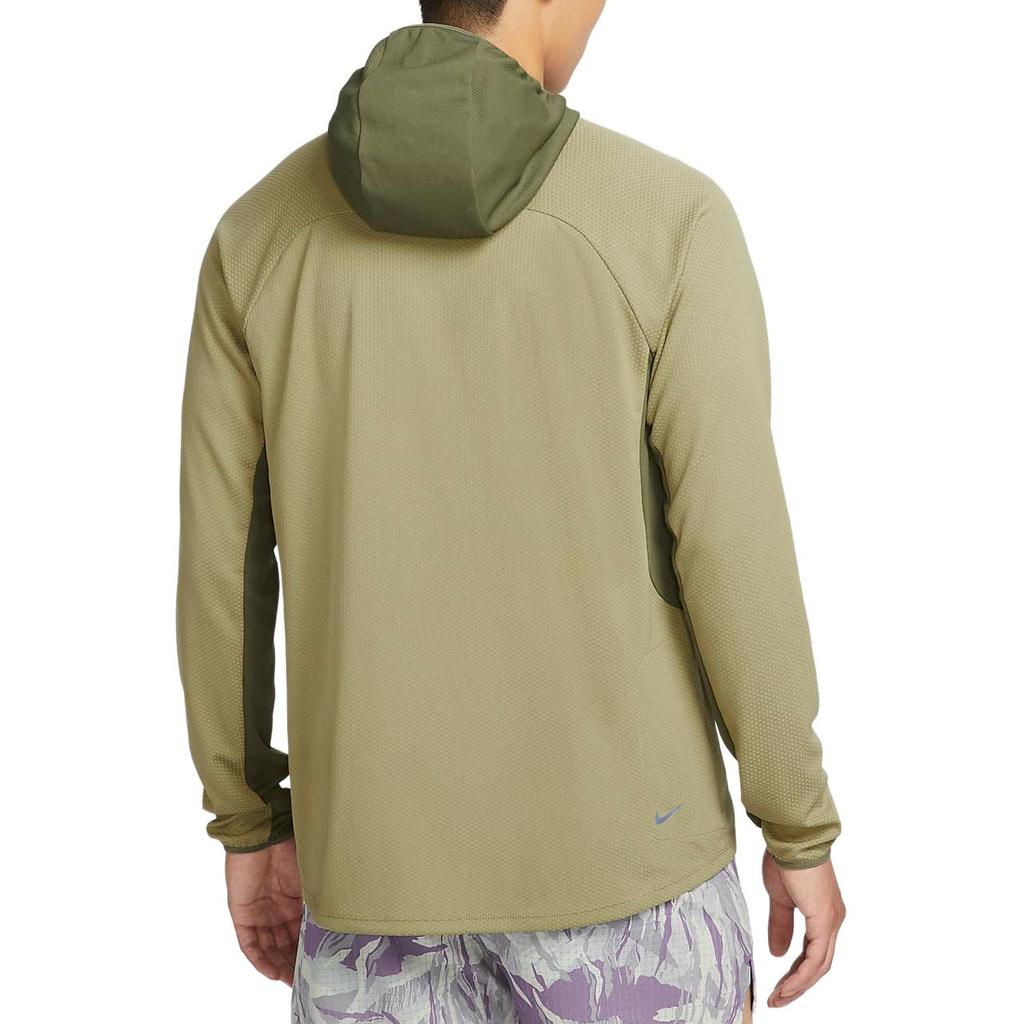Nike Trail Solid Color Hooded Casual Long Sleeve Sweatshirt Men Sweatshirt Olive-Green FN4007-276