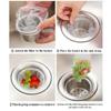 Kitchen Sink Strainer Sewer Sink Drain Floor Drain Disposable Residue Overdrain Mesh Bag Kitchen Accessories