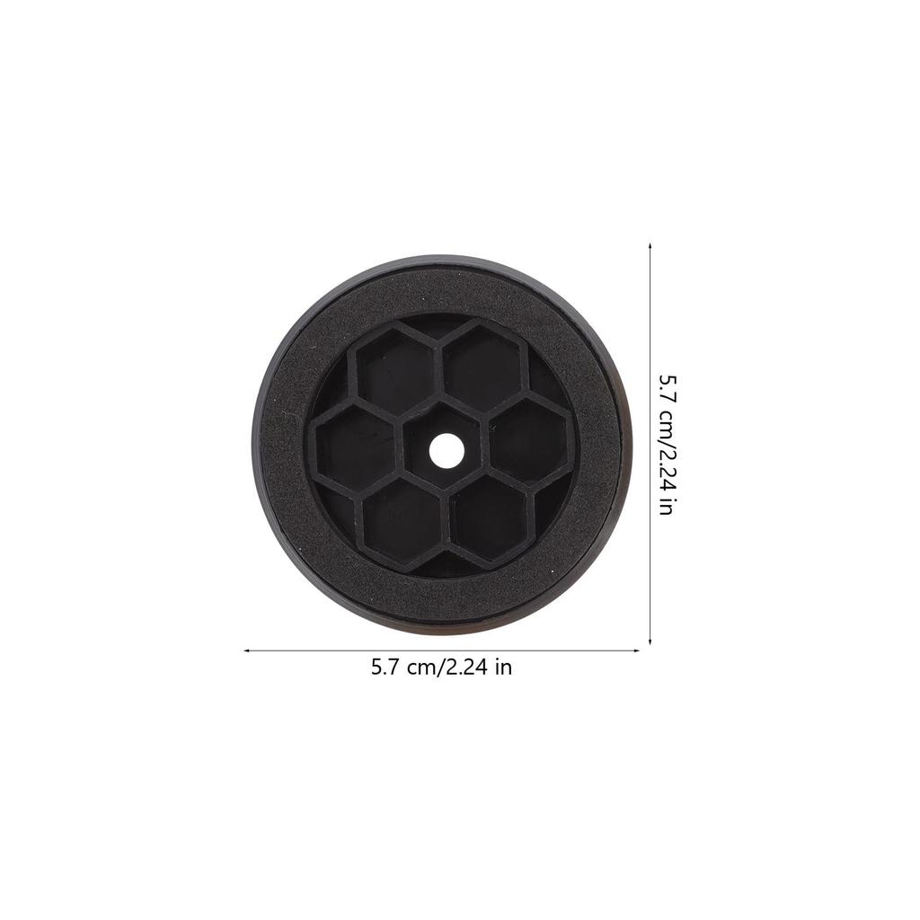 Ciieeo Amplifier Foot Vibration Damping Base Pads for Speakers and Computer Vibration 12 57x13mm Pads, Stands, Insulators, Chassis, Plastic,