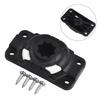 Black Rod Holder Mount Base ABS Rectangular Mount Base New Kayak Rod Holder Base