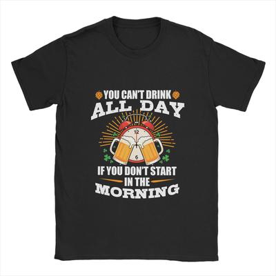 Herren Lustiges Bier Meme T-Shirt Baumwollkleidung Humorvolle Kurzarm Rundhals T-Shirts Sommer T-Shirts - Herren Sommer Baumwoll...