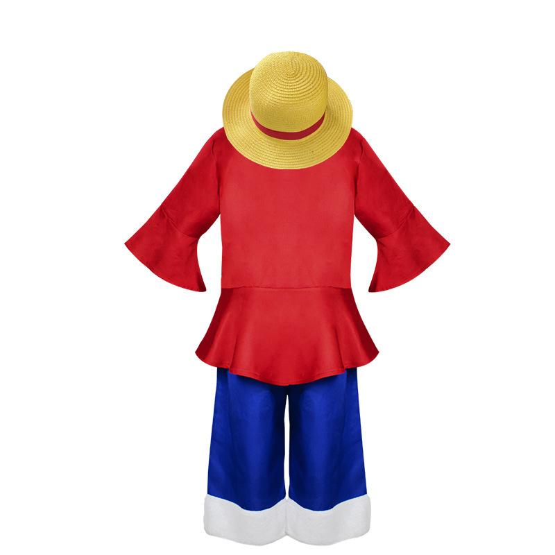 Head Island Luffy cos clothing Future Island children's animation cosplay male stage performance clothing