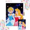 Themed Diamond Painting Kit Cinderella Aurora Handmade Diy Home Decoration for Beginners and Craft Lovers