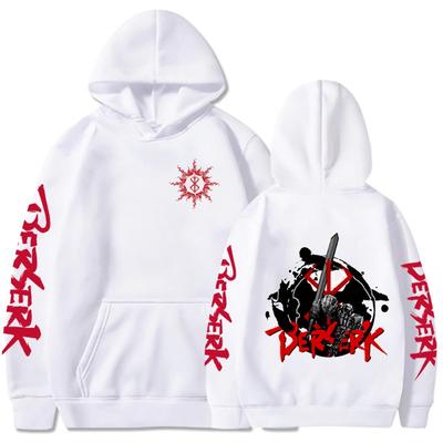 Berserk Guts Hoodie Autumn Winter Fashion Design Men's Women's Sweatshirt Fleece Oversized Couples Casual Streetwear Hoodies
