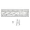 HP 650 Wireless Keyboard and Mouse Japanese USB Wireless Mouse Compatible with Glass Customizable Keyboard Set, White, Layout, Dongle, 2.4GHz
