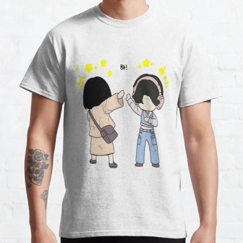Extraordinary Attorney Woo T Shirt Summer Women Men Kawaii Whale Caring for Autistic Children Graphic Tshirts Korean TV Clothes