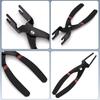 Fuel Line Connector Snap Off Tool with Secure Locking and Three Step Separation Process for Easy Use On Air Pipes