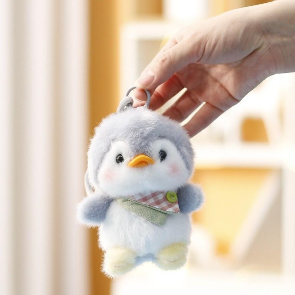 Dressed Cartoon Stuffed Doll Fluffy Plush Hanging Doll Amusing Plush Keychain Bag Ornament