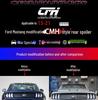 Carbon Fiber Rear Wing Roof Spoiler for 15-23 Ford Mustang - Punch-Free Installation