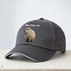 OK I Pull Up Capybara Baseball Cap Cartoon Summer Golf Hat Adjustable Unisex Unisex Women Casual Snapback Hat