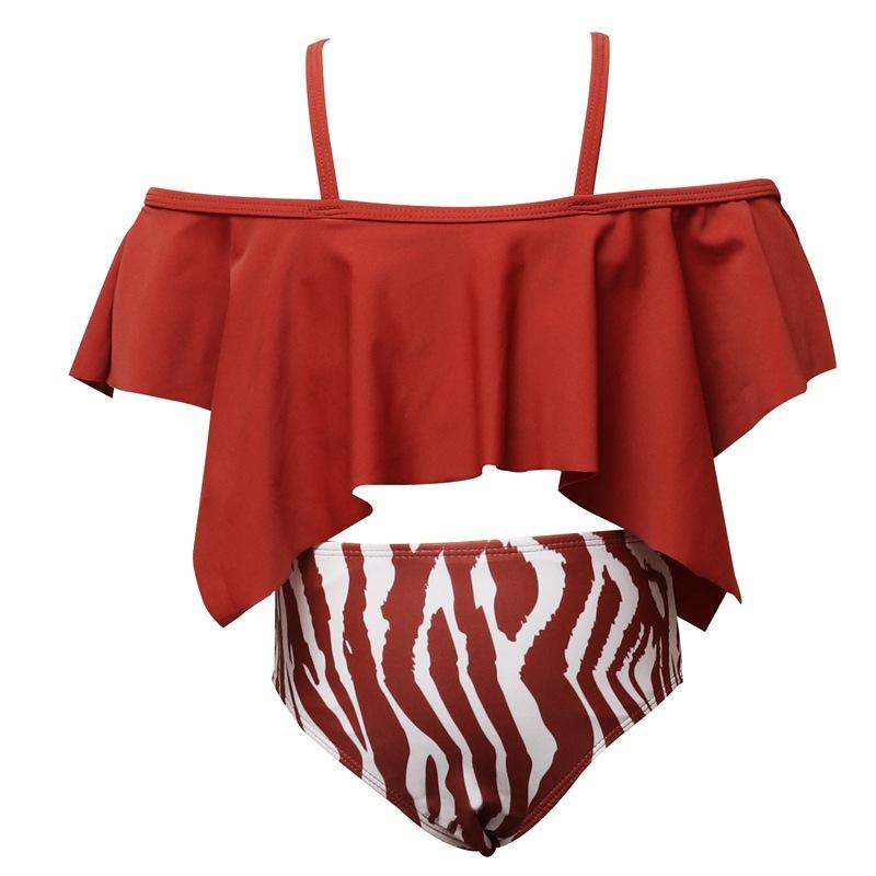 

Новый детский купальник Xingcheng для родителей и детей, детский купальник, женский купальник 2025 года, детский и девичий купальник, раздельный купальник 164