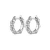 Gold color Hoop Earrings For Women Fashion CZ Zircon Piercing Women's Stud Dangle Earrings 2022 Jewelry Wholesale