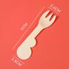 Disposable Individually Wrapped Cloud Fork & Spoon Set (100 Pcs)