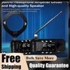 NEW Upgrade AMNVOLT V4 ATS MINI SI4732 All Band DSP Radio FM/AM/LSB/USB Receiver Built-in Hi-Z Headphone Amplifier with Stand