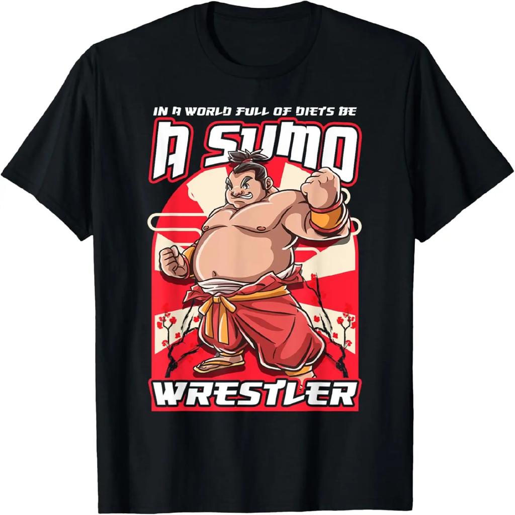 In einer Welt voller Diäten sei ein Sumo-Ringer Sumo-Ringen T-Shirt