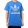 Adidas Originals Logo Quick-Dry Breathable Comfortable Short Sleeve T-Shirt Men Tops Blue S19233